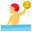 man playing water polo