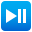 play or pause button