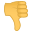 thumbs down