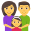 family: man, woman, girl