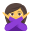 person gesturing NO