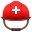 rescue worker’s helmet