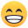 beaming face with smiling eyes
