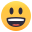 grinning face with big eyes