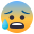 anxious face with sweat
