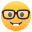 nerd face