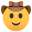 cowboy hat face