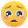 pleading face