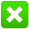 cross mark button